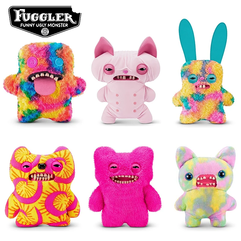 Original Fuggler Funny Ugly Monster Soft Big Fugg Teeth Monster Stuffed Peluche Toy Pillow For Christmas Gifts Dolls