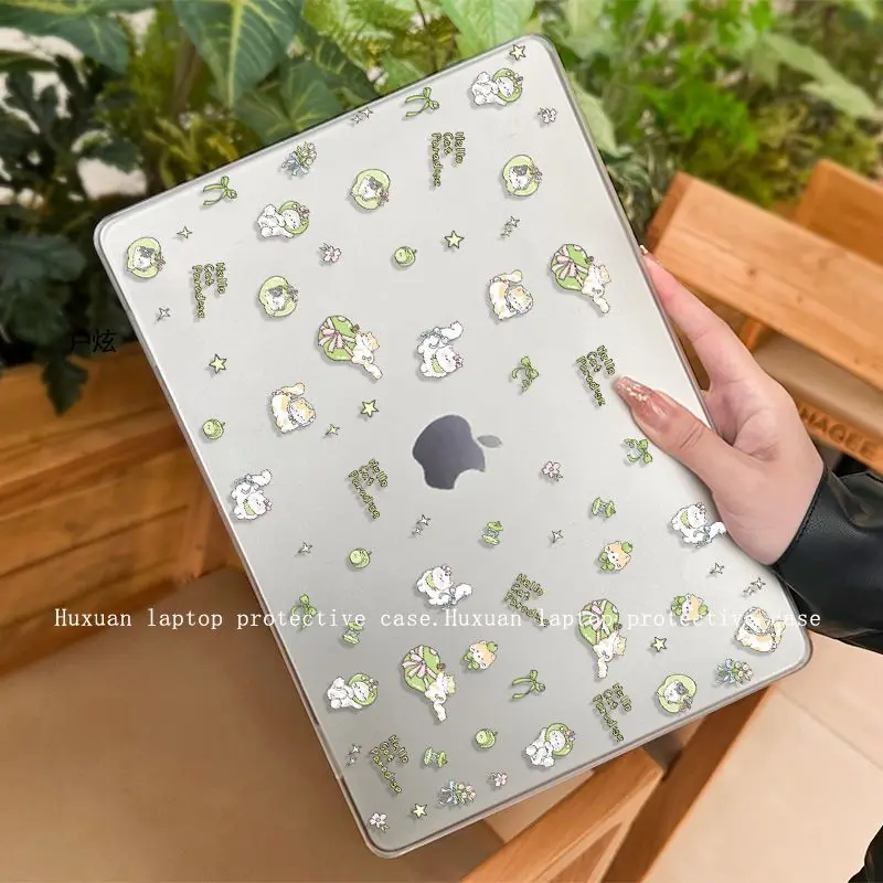 Ins Cartoon Summer Kitten Case for Macbook Air 13.6 M5 M1 Pro 14 M4 Air 15.3 13 M3 15 M2 Mac Cover A3113 A2681 A2442 A2941 Neo