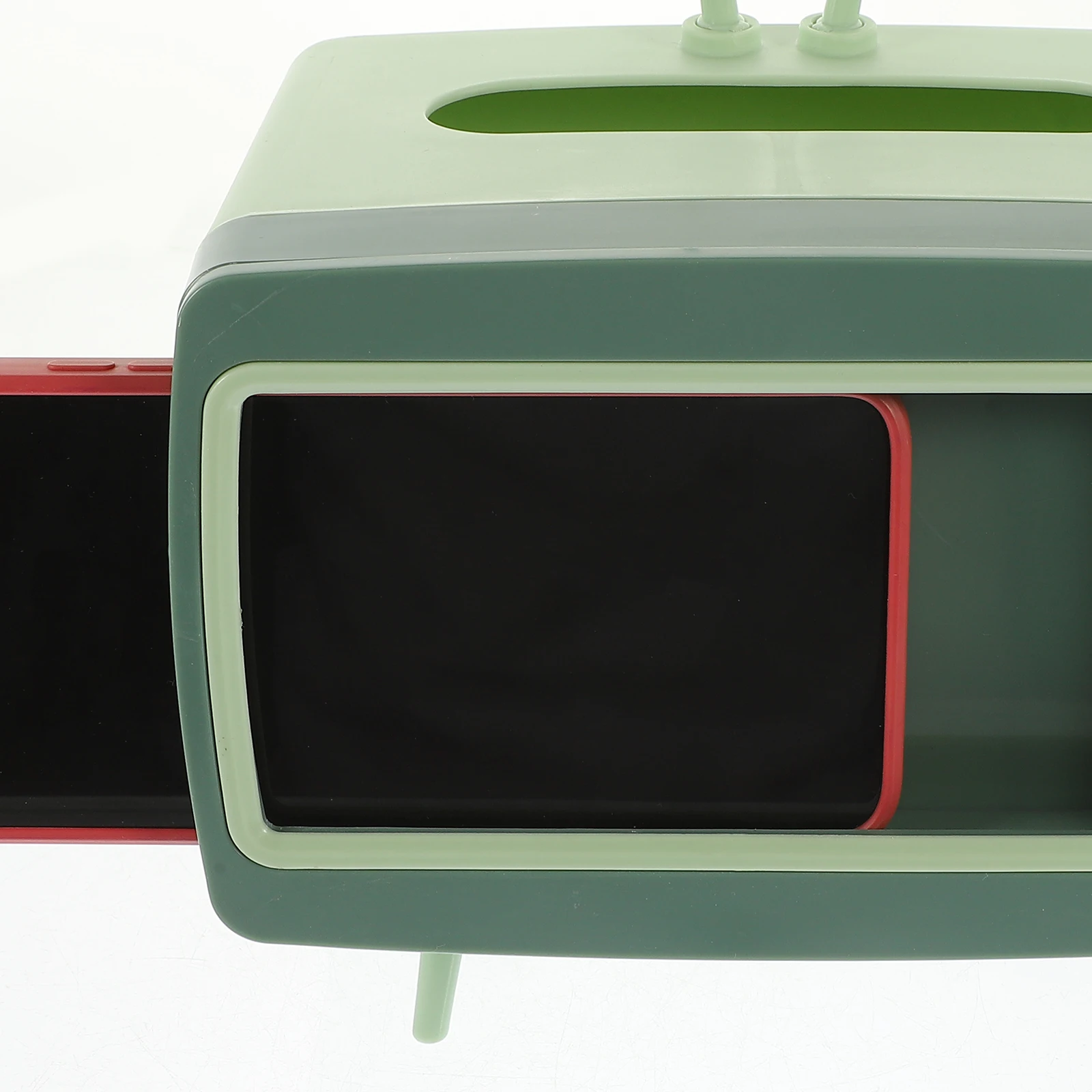 

Television Shaped Tissue Box Cover Decorative Facial Tissue Dispenser Holder Cute Storage Organizer for Bathroom Living Room