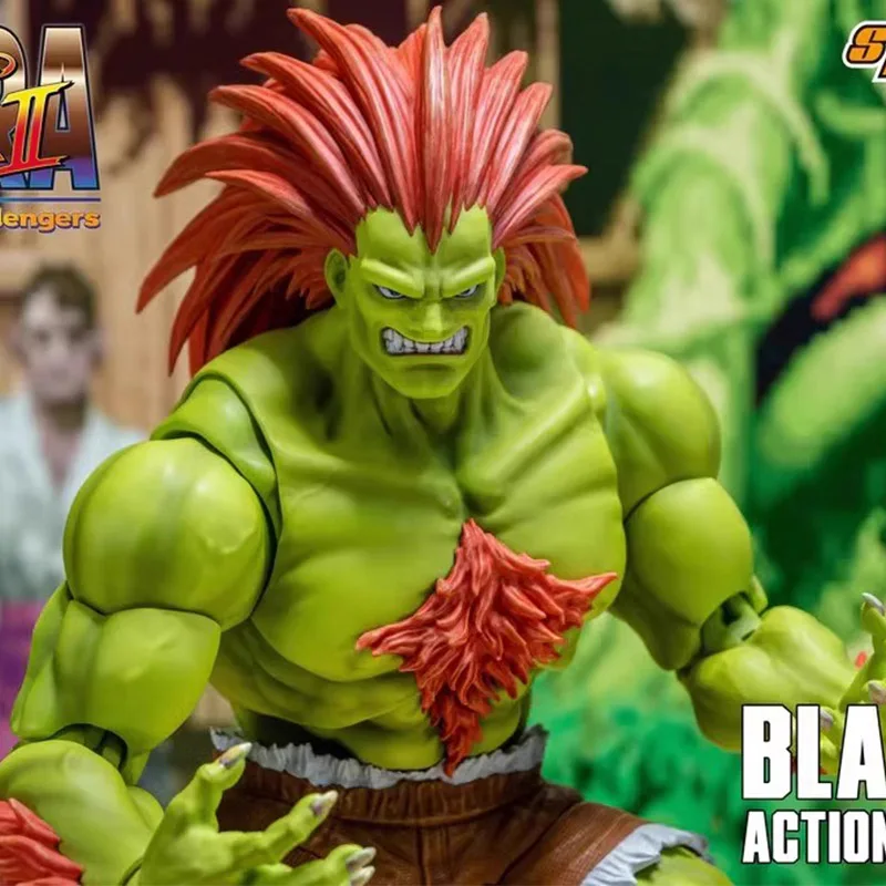 In Stock Original STORM COLLECTIBLES Ultra Street Fighter II: The Final Challengers Blanka 1/12 Scale Action Figure