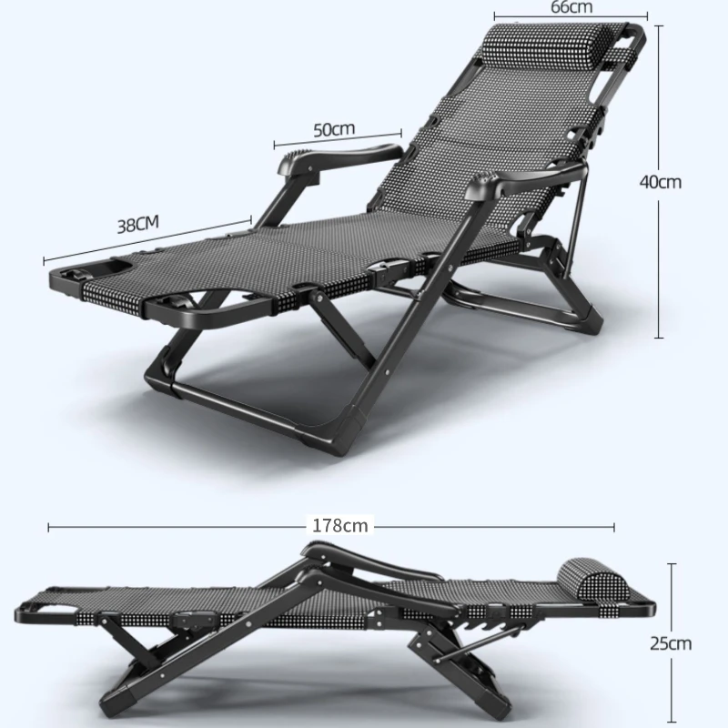 Modern Single Lazy Lounge Chair Nordic Terrace Balcony Indoor Lounge Chair Portable Tumbona Plegable Home Furniture YQ50LC