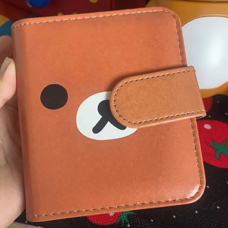 

Rilakkuma Cute Cartoon Anime Loose Leaf Notebook Portable High Appearance Student Learning Gift Leather Periphery