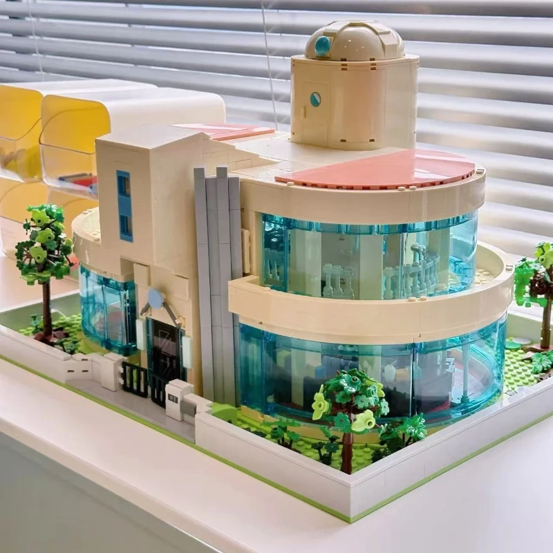 Keeppley Building Blocks Agasa Hiroshi House Detective Conan Office Assemble Collect  Model Toys Anime Ornaments Christmas Gift