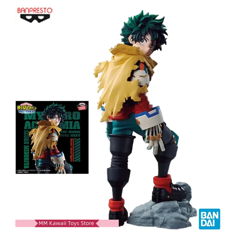 Origineel Bandai banpreso Mijn Held Academia De Film Izuku Midoriya Pvc Anime Actie Figuur Collectie Model Speelgoed Geschenken