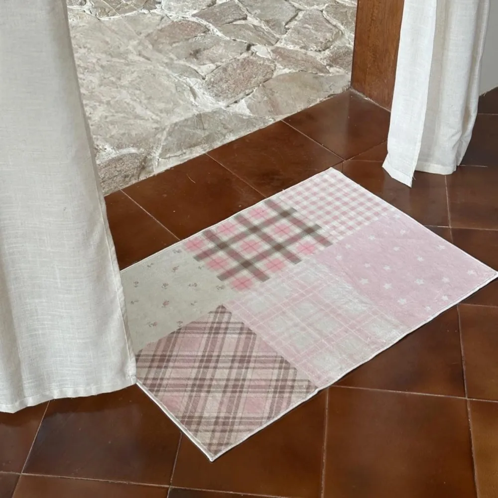 

VIKAMA Ins ветер красочный ковер прихожая спальня гостиная нескользящий износостойкий ковер в скандинавском стиле кантри украшение дома