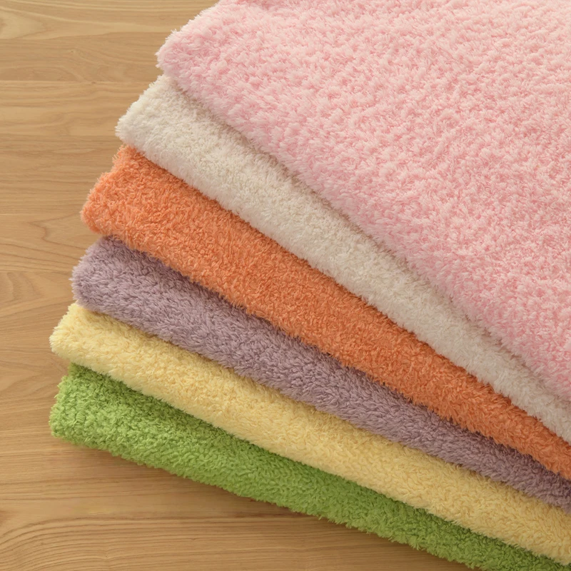 Imitation lamb hair Fabric Thick Warm Soft Teddy Bear Texture 50x50cm DIY Material for Coat Toy Blanket Clothing Lining Sewing