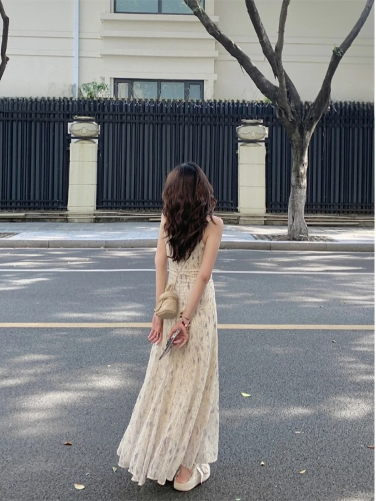 Verão floral impressão ter dr feminino a linha midi saia emagrecimento cintura alta fibra de poliéster sem sve commute sle