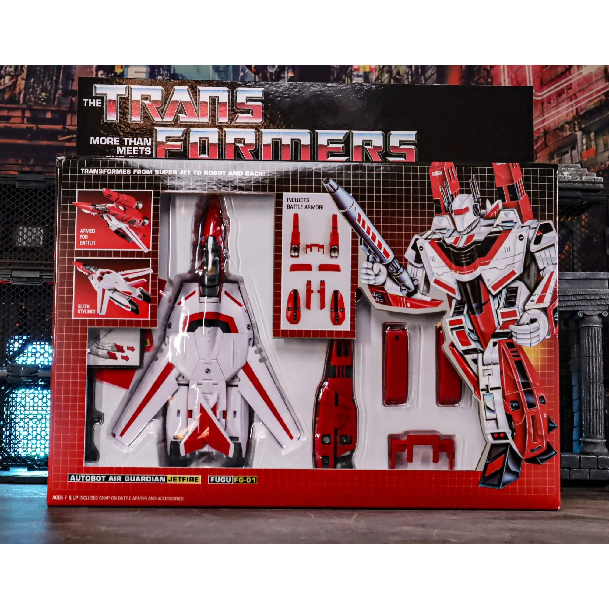 En stock Transformación FG01 FG-01 Jetfire G1 Macross VF-1S VF1S con figuras de acción Fast Pack Armor 【Enviar en 24 horas】
