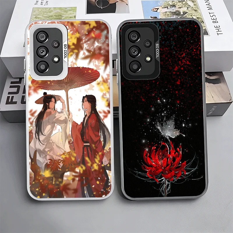 Heaven Official's Blessing Anime Shockproof Phone Case for Samsung A17 A16 A15 A14 A37 A57 A36 A56 A26 A35 A55 A25 A34 A54 A24 A