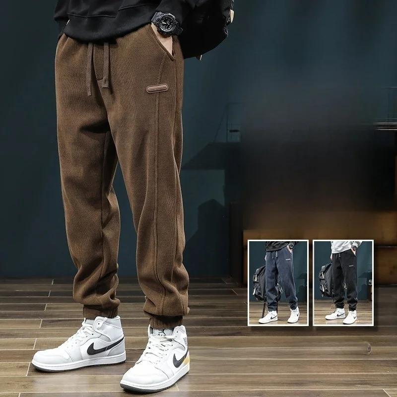 

Мужские рабочие брюки из вельвета, повседневные, весенне-летние, быстросохнущие, грязеотталкивающие, спортивные, длинные, для работы и строительных работ