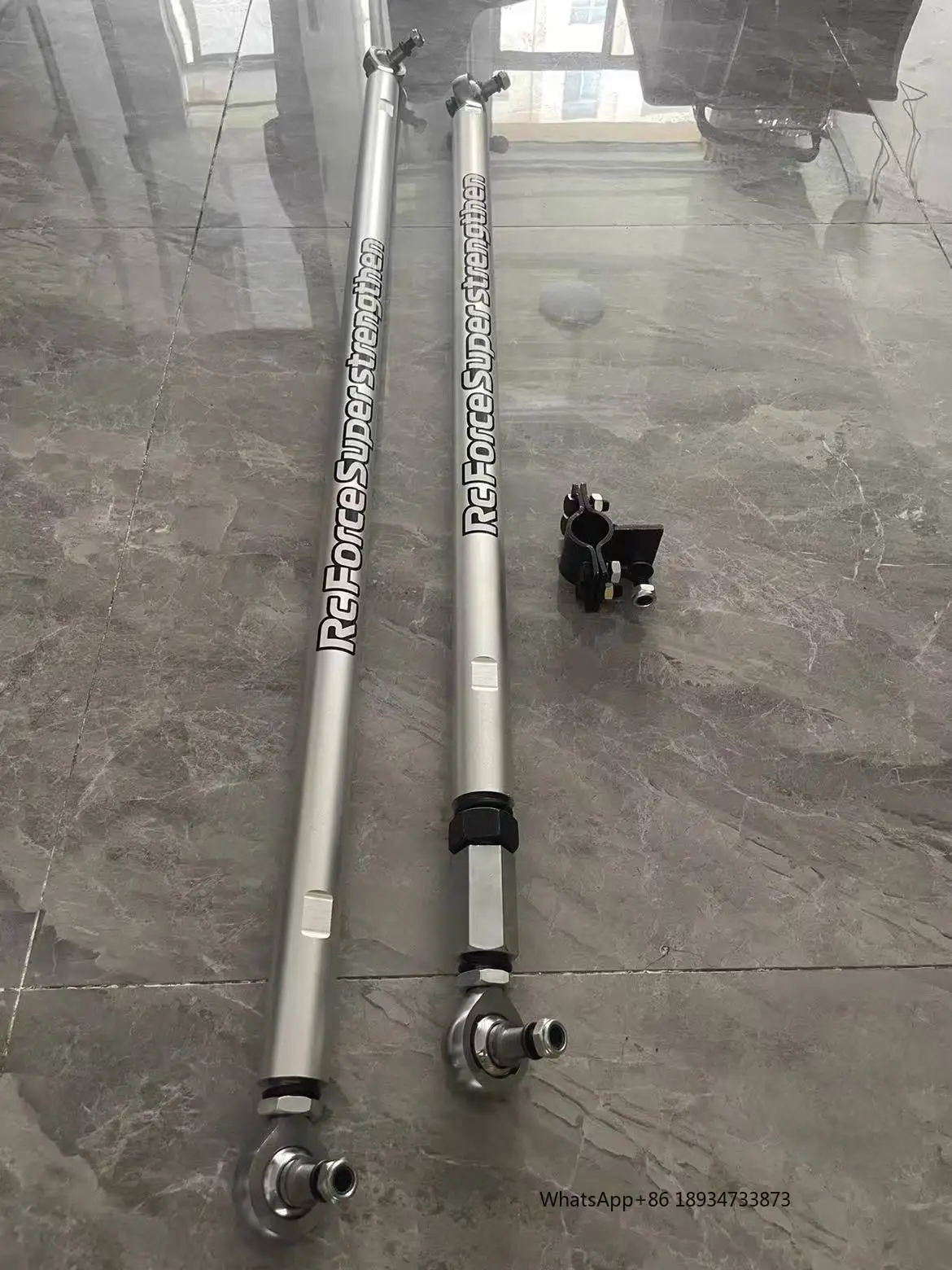 4WD Adjustable Steering Drag Link 7075 Aluminum Drag Link Rear Upper and Lower Trailing Arm for Y60 Y61