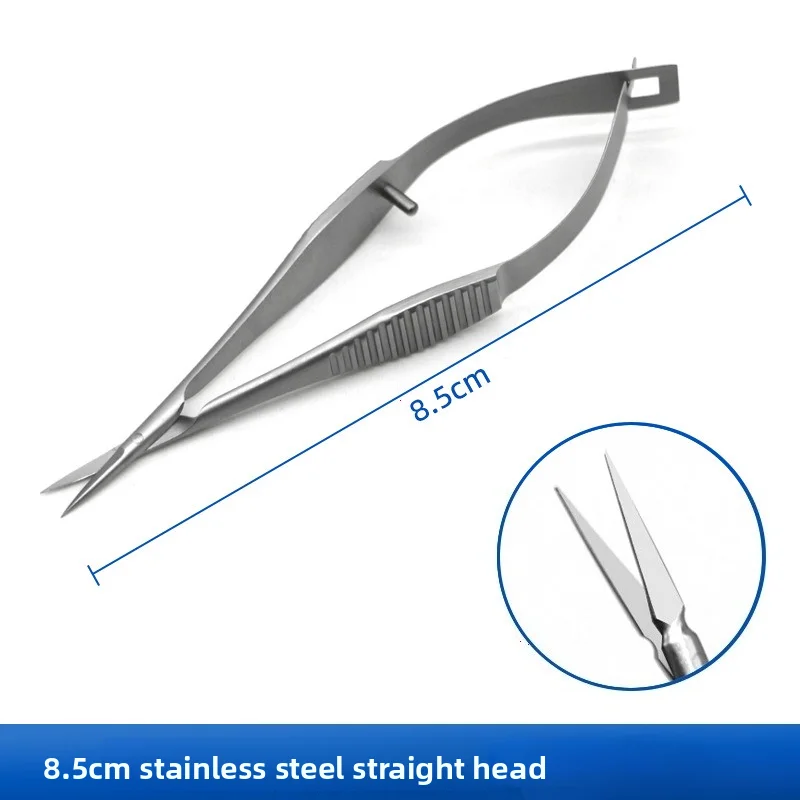 Eyebrow Scissors double eye Beauty Tools Cuticle Nipper Pliers Dead Skin Remover Squeeze Straight Manicure Scissors