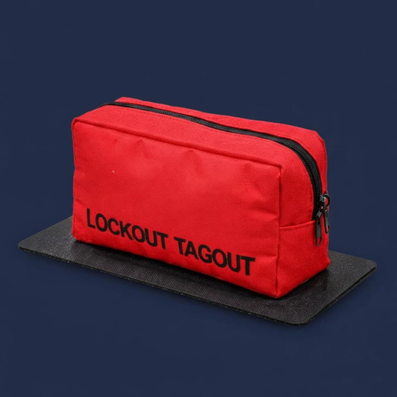 Lockout Tagout Bag Oxford Cloth Lockout Storage Bag LOTO Pouch Printed Label Tool Organizer Heavy Duty