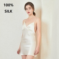 16mm satin sexy night mini dress lingerie dresses for women sleepwear nightwear woman summer sleeping nightdress dormir sex porn