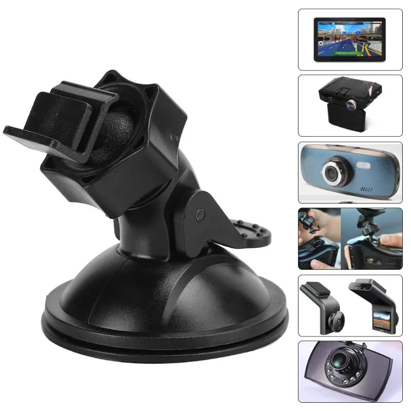 Auto Recorder Halterung Universal 360 Grad Drehgelenk Silikon Vakuum Saugnapf Basis Auto Recorder Saugnapf 2025 Neue