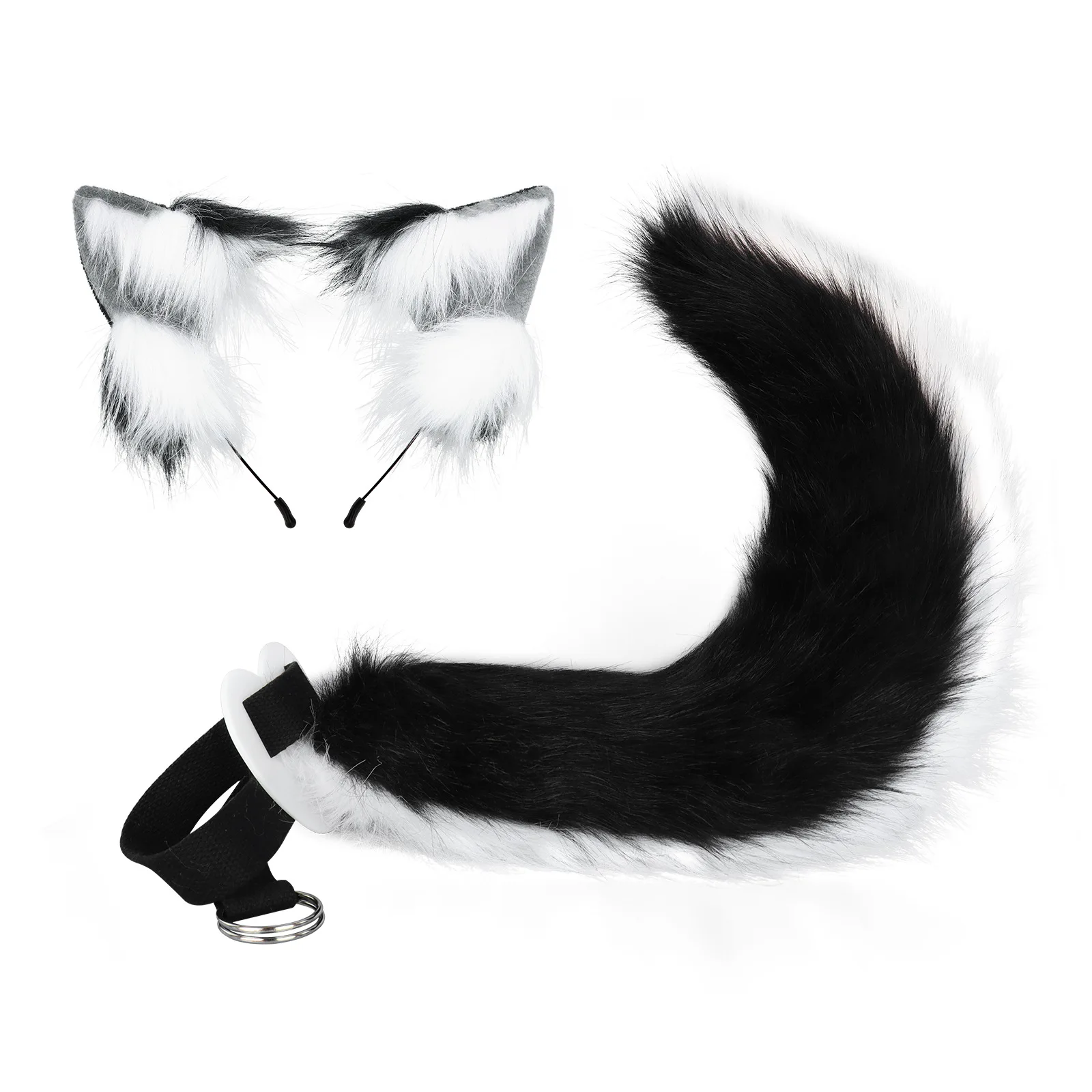 New Red Fox Anime Beast Ear Beast Tail Wolf Ear Cat Ear Headband Custom COSPLAY Hand Made LOL Golden Fox Ears Hair Accessories