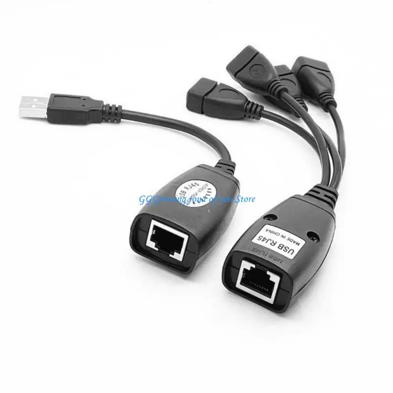 

H9EB 50m/164ft USB Over Cat6 Cable USB Data Extension For Remote Device Access