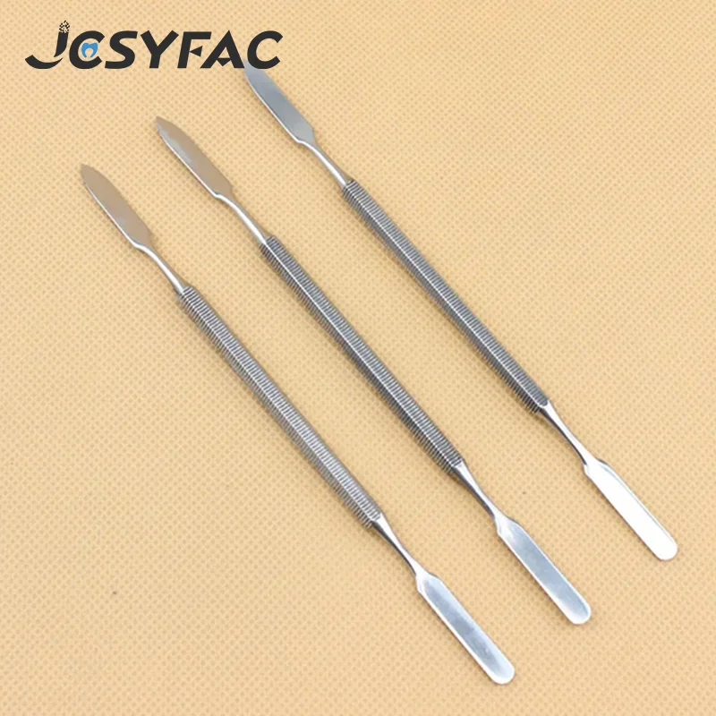1PCS Stainless Steel Mixing Spatula Tool Spatuler Rod Dental Adhesive Powder Mixing Knife Resin Carving Knife Mixing Stick Tools