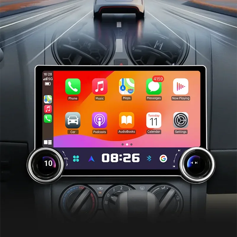 Eunavi 11.8 Autoradio Car Radio For Nissan Qashqai J10 2005 - 2015 Car Audio Multimedia Player Wireless Carplay