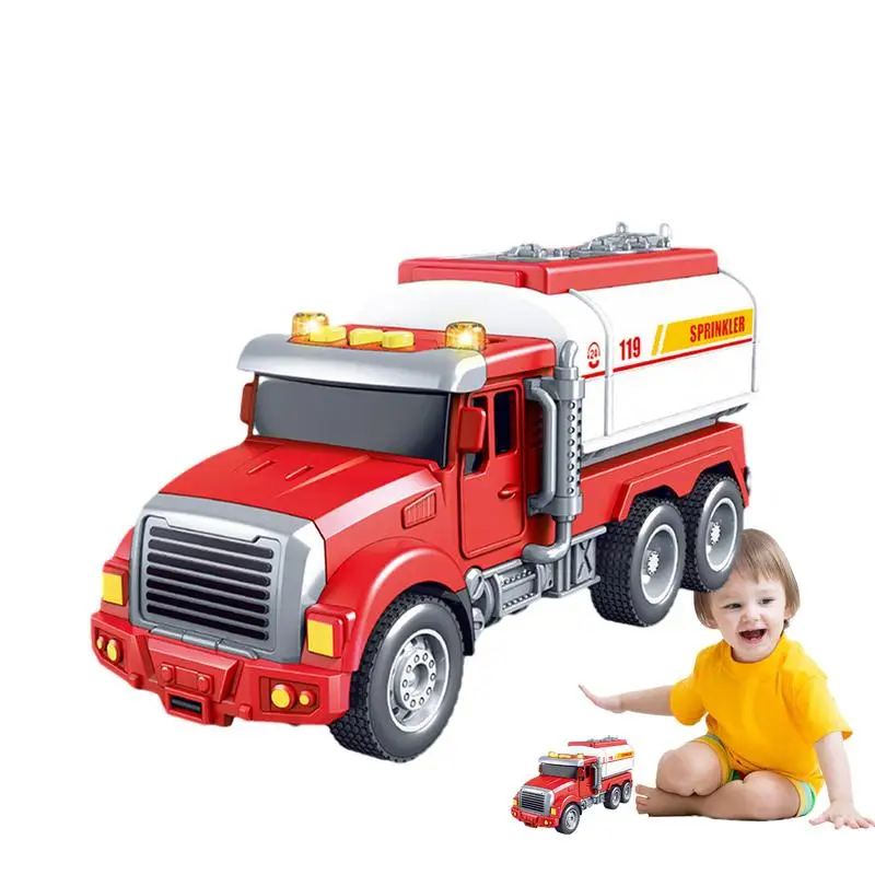 

Friction Power Vehicle Toy Car Toddler Construction Vehicles Toys For Boys Girls Carrier Truck Transport Cars