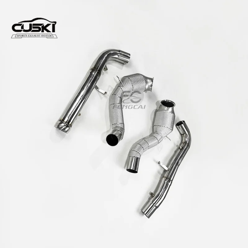 

Customizable exhaust pipe Exhaust Downpipe for Mercedes-Benz AMG GT 4.T 2019-2023Sports Exhaust Catalytic Converter Modification