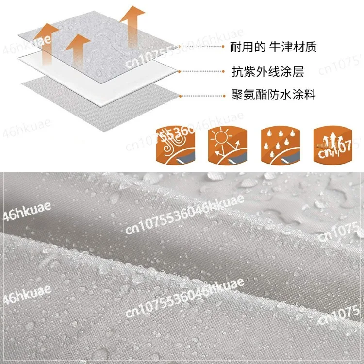 speedboat yacht rain cover marine Oxford cloth protective waterproof sun protection outdoor dust square boat cover