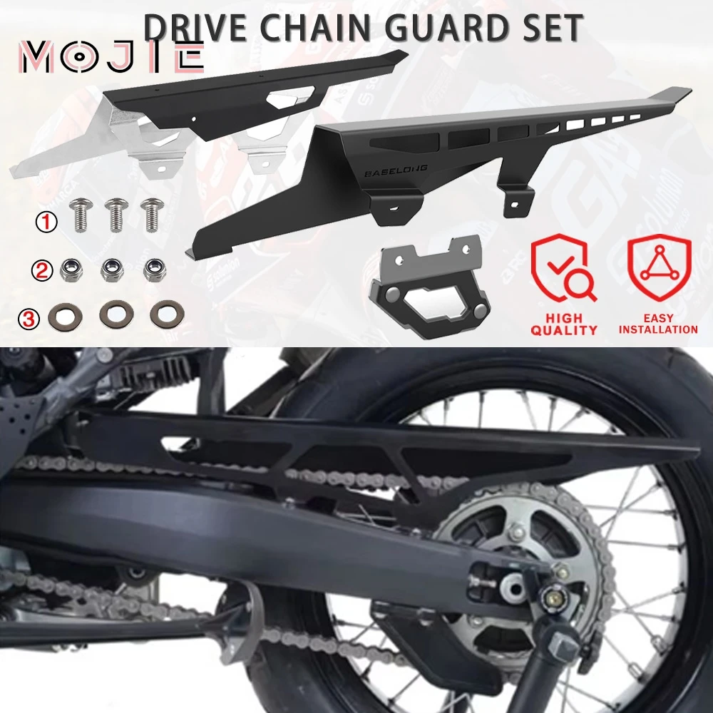 

2024 Motorcycle Chain Guard For Honda CRF1100L Africa Twin CRF 1100 L ADV Adventure Sports XL750 TRANSALP 2019-2025 Accessories