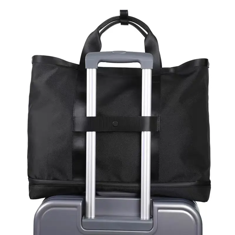 حقيبة سفر للرجال من النايلون الباليستي من سلسلة Alpha 3 - حقيبة كتف متينة ذات سعة كبيرة، حقيبة ساعي البريد، حقائب عطلة نهاية الأسبوع لصالة الألعاب الرياضية والشاطئ #5