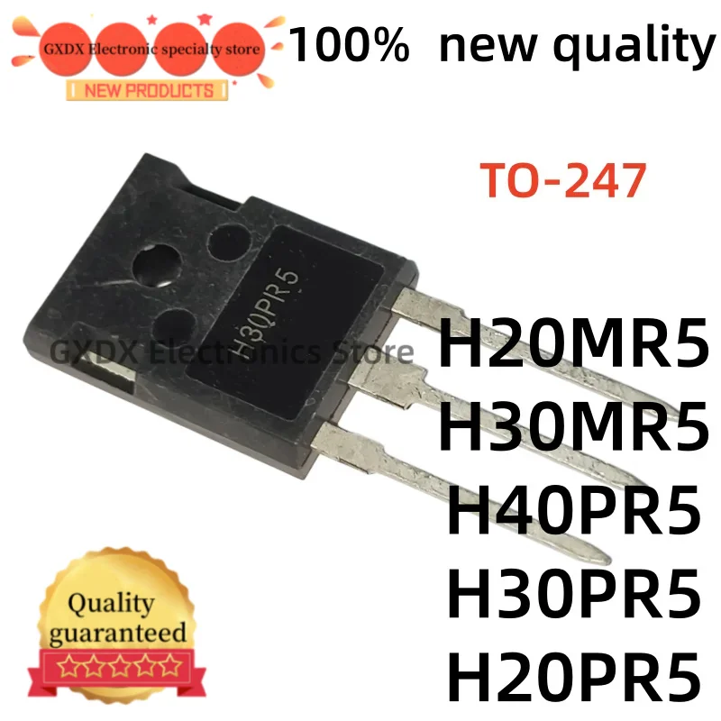 5-10Uds 100% nuevo H20PR5 H30PR5 TO247 H40PR5 H30MR5 H20MR5 TO-247 IGBT single tube Induction cooking power tube New electronics