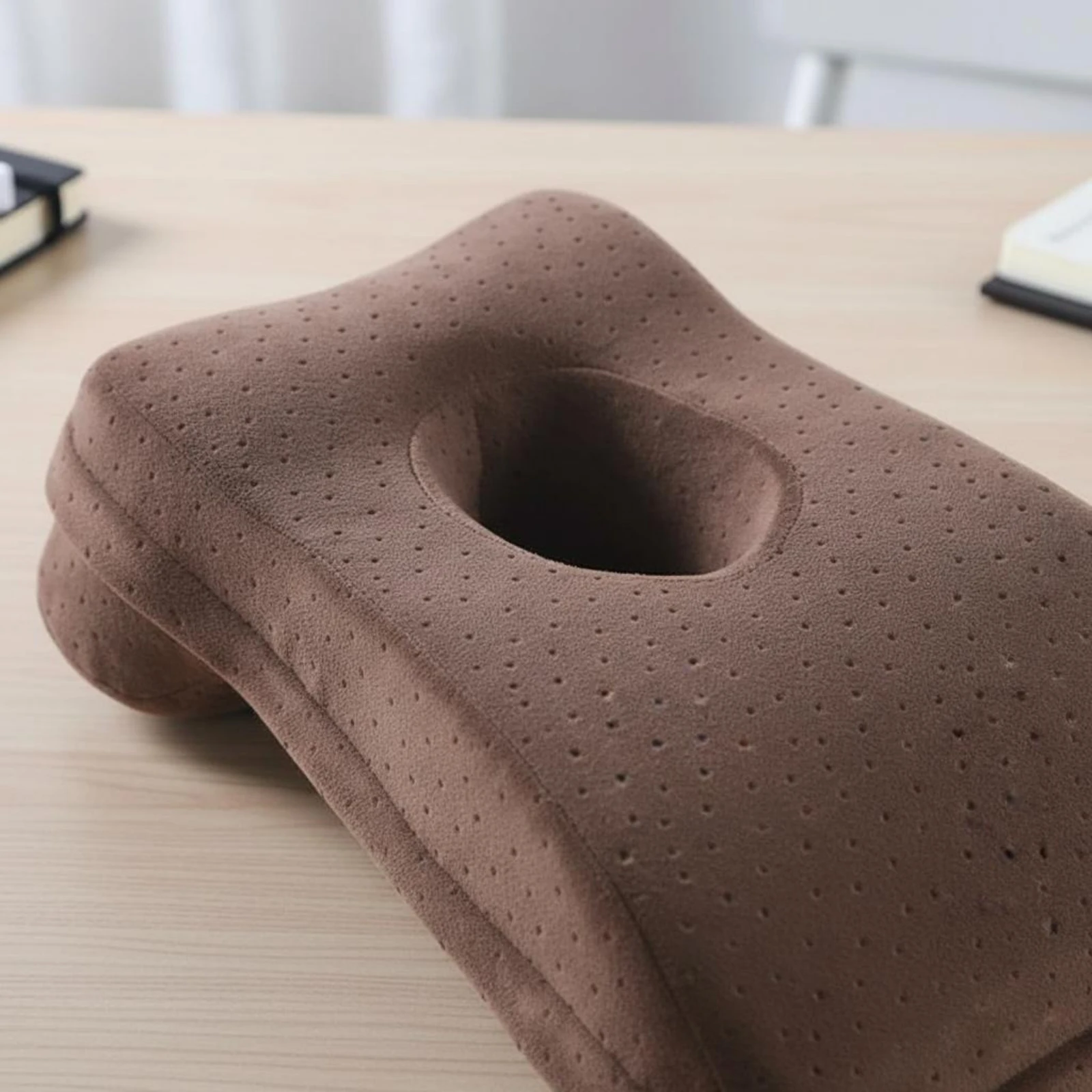 Memory Foam Rest Pillow Ergonomic Office Rest Pillow Slow Rebound for Students