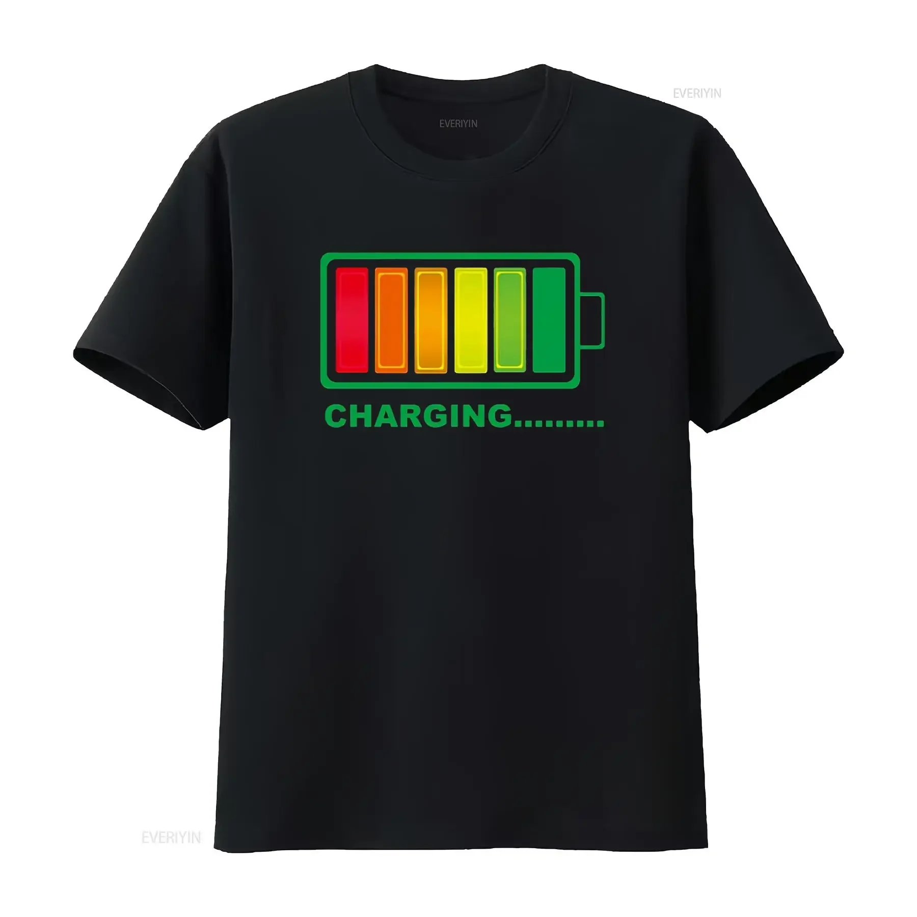 LED T Shirt Sound Activated Light Up Rave Glow in The Dark for Party Black vintage Washed Unisex Casual graphic Breathable