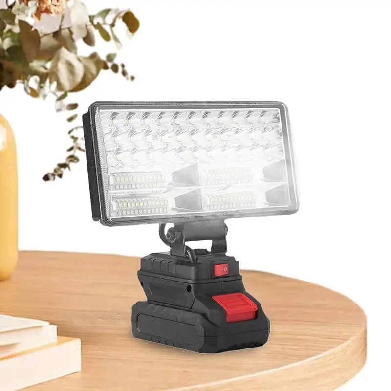 Portátil recarregável LED trabalho luz, lanterna forte, sem fio Camping tocha, iluminação de manutenção do trabalho