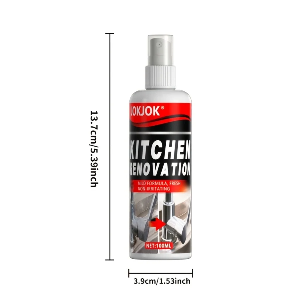 High-Efficiency Oven and Grill Grease Cleaner - Powerful Formula | Fast-Acting, Suitable for Metal Surface Restoration