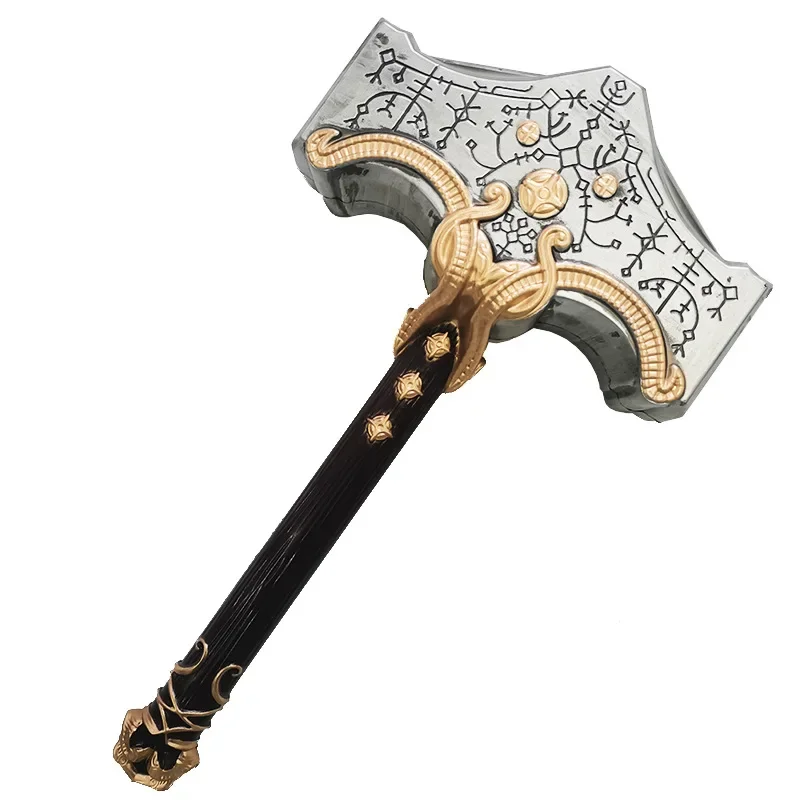 إله الحرب سلاح 49 سنتيمتر بولي Hammer المطرقة ثور كراتوس Mjolnir مواد عالية الجودة كاتانا السيف الساموراي لعبة الأسلحة لعبة طفل اللعب