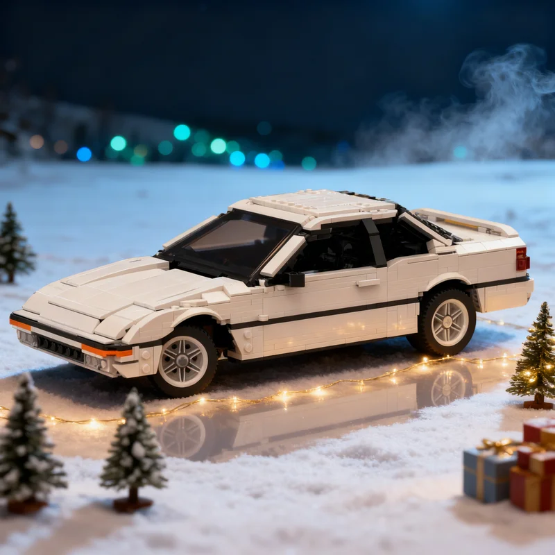 

1018 деталей MOC Honda Prelude Si: Конструктор Creator Expert, креативный подарок, DIY-набор для демонстрации, премиум-класс для взрослых и детей, для дома и офиса