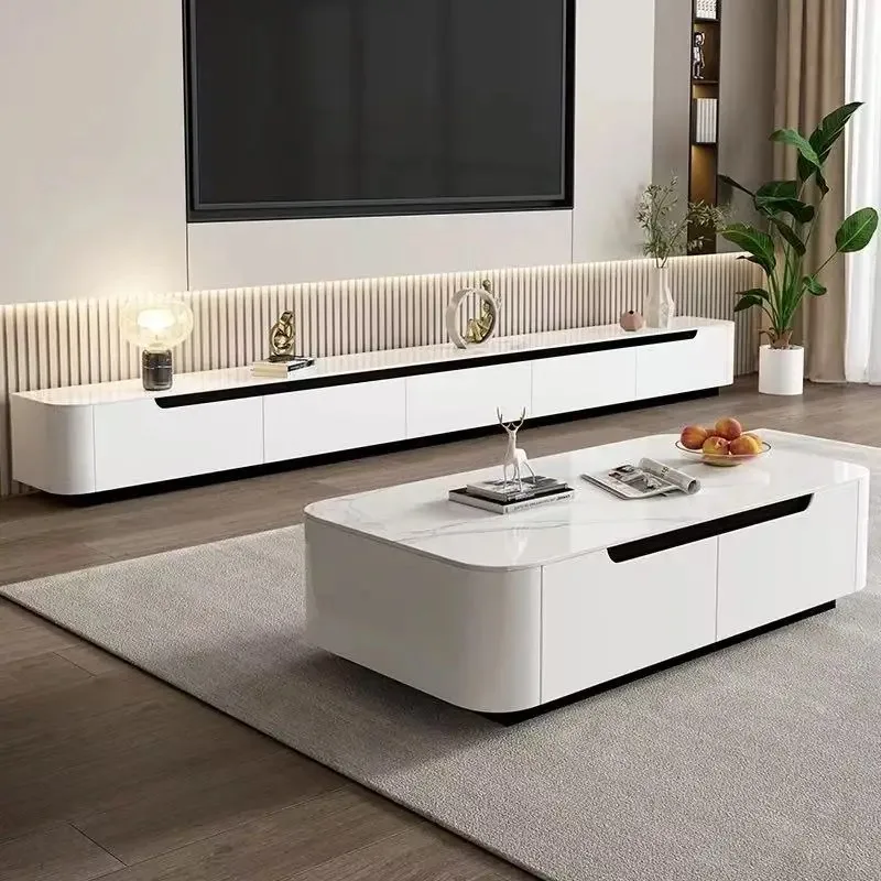 

Minimalist Vintage Coffee Table Modern Living Room Designer Simple Large Side Table Unique Mesa Auxiliar Chinese Style Furniture