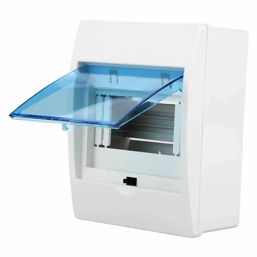 Free Shipping Distribution Box 2~3 3~4 4~6 5~8 9~12 Ways Transparent Waterproof Transparent Protective Window Cover