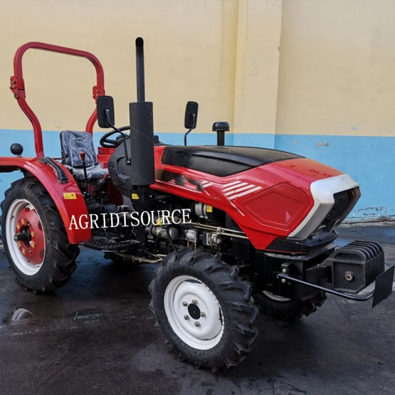 Mini tracteur agricole polyvalent fabriqué en Chine, verger de jardin à roues, 45HP, nouveau