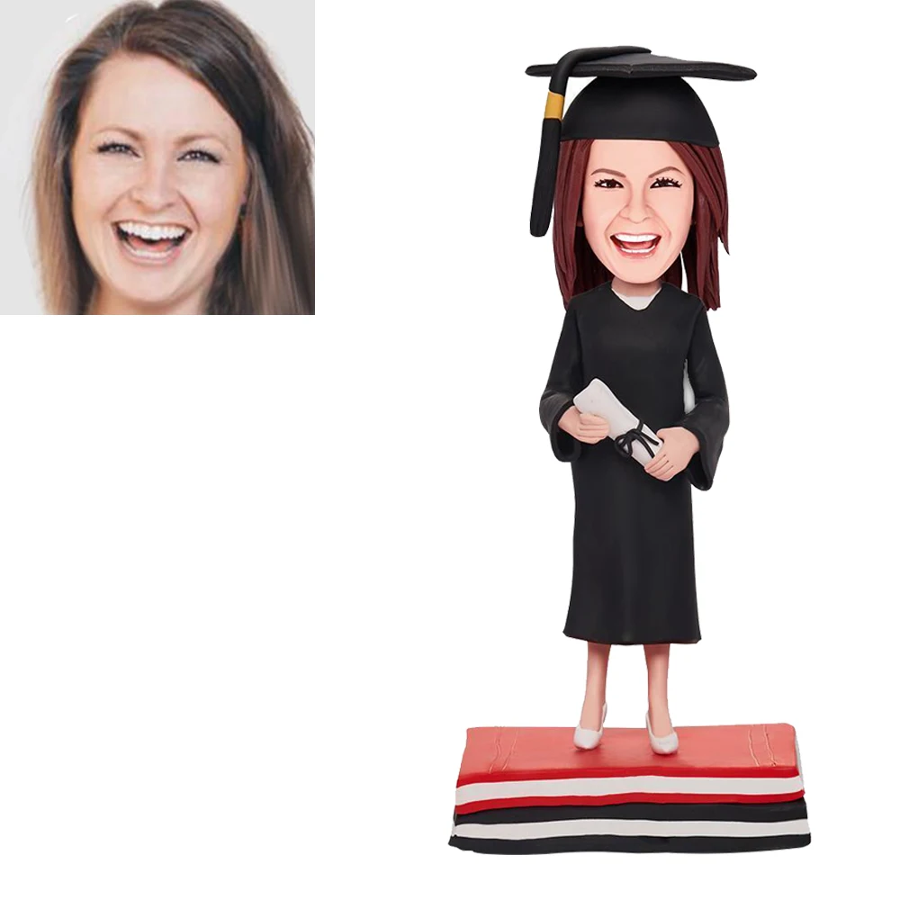 

Hot Personalized Custom Bobblehead Graduation,graduation Gifts For Kid Boy Girl Teacher Student 2022,customized Gifts Figurines