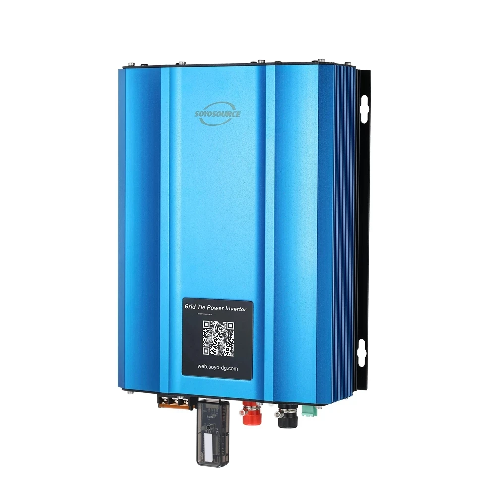 1000W Grid Tie Inverter with Limiter and WIFI Mobile APP in 24V or 48V MPPT Pure Sine Wave Solar Panel Battery Discharge