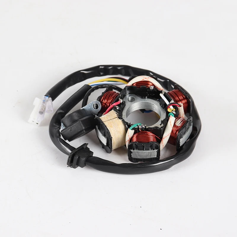 Motorcycle 5 Wire 6 Pole DC For GY6-125 152QMI 157QM Magneto Stator Coil Generator Scooter Moped ATV Dirt Bike Go Carts TaoTao