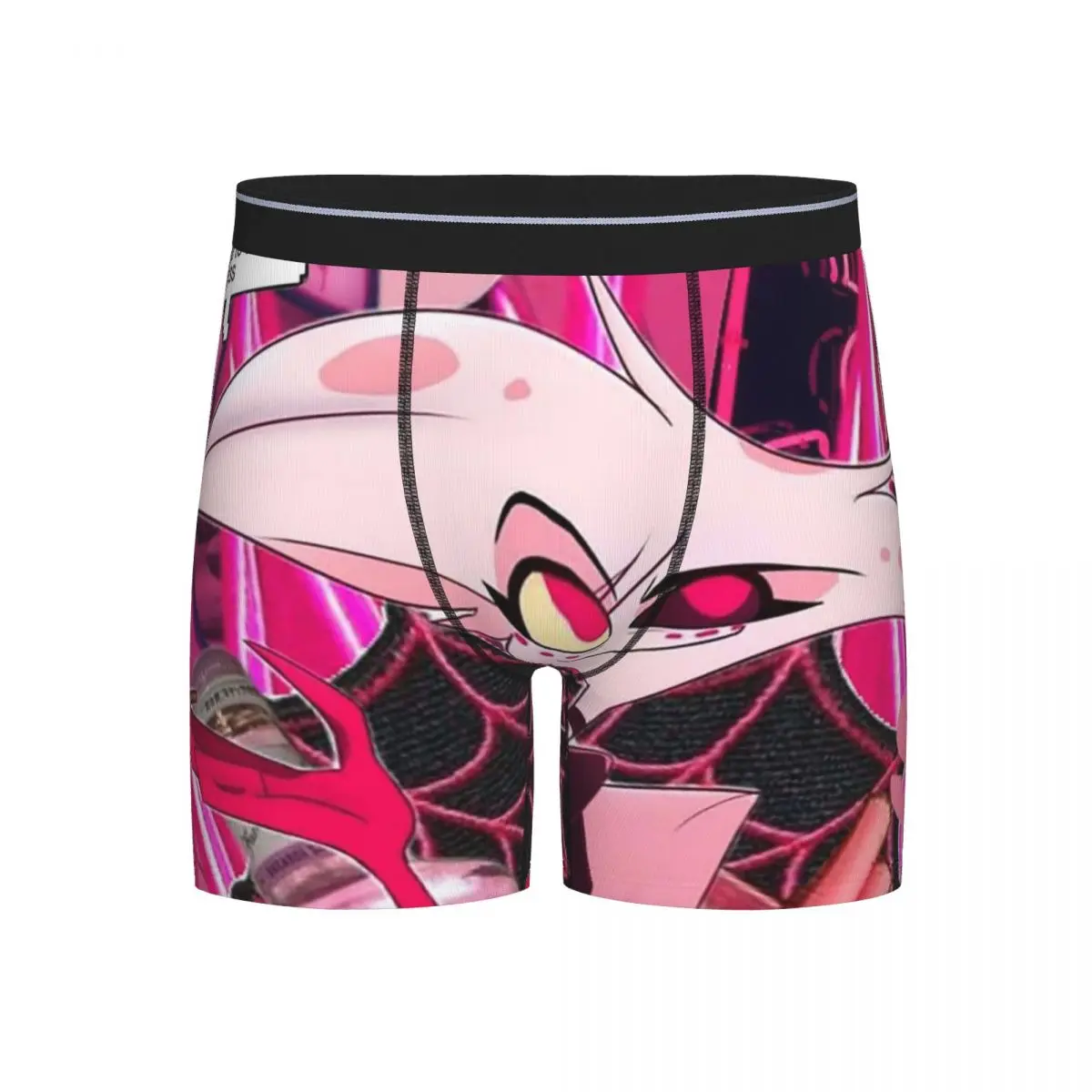 

Long Boxer Underpants Shorts Angel Dust Hazbins Panties Men Soft Underwear for Homme Man Boyfriend Gift