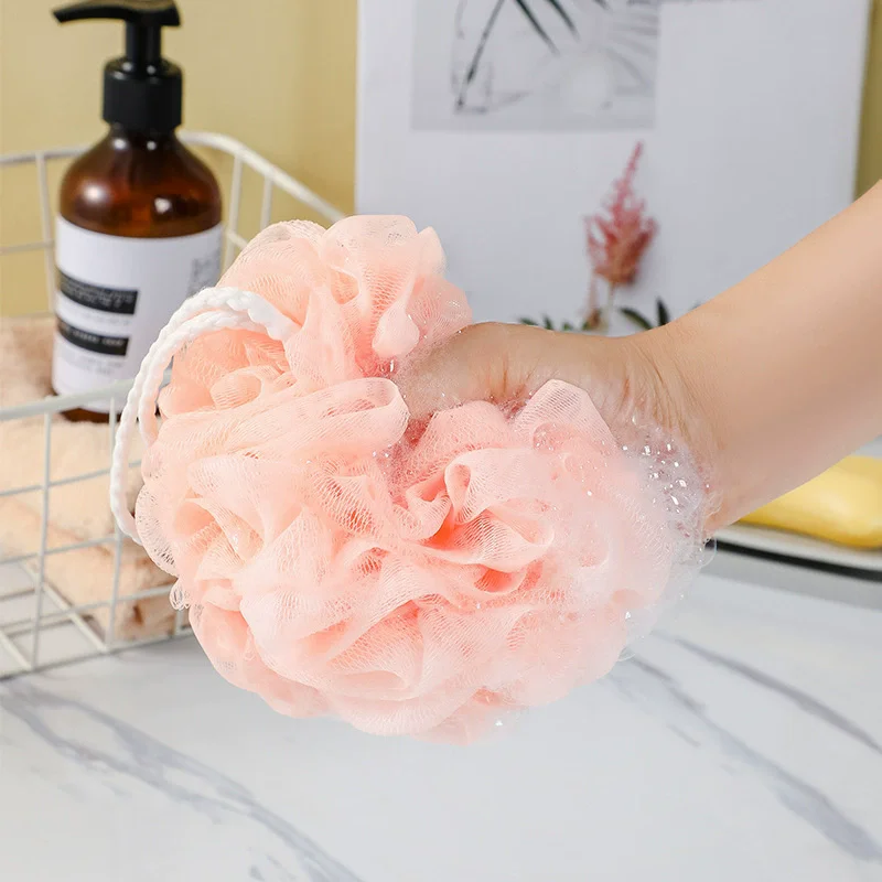 Bath Ball Multi Color Bath Flower Soft Bubble Bath Flower Ball