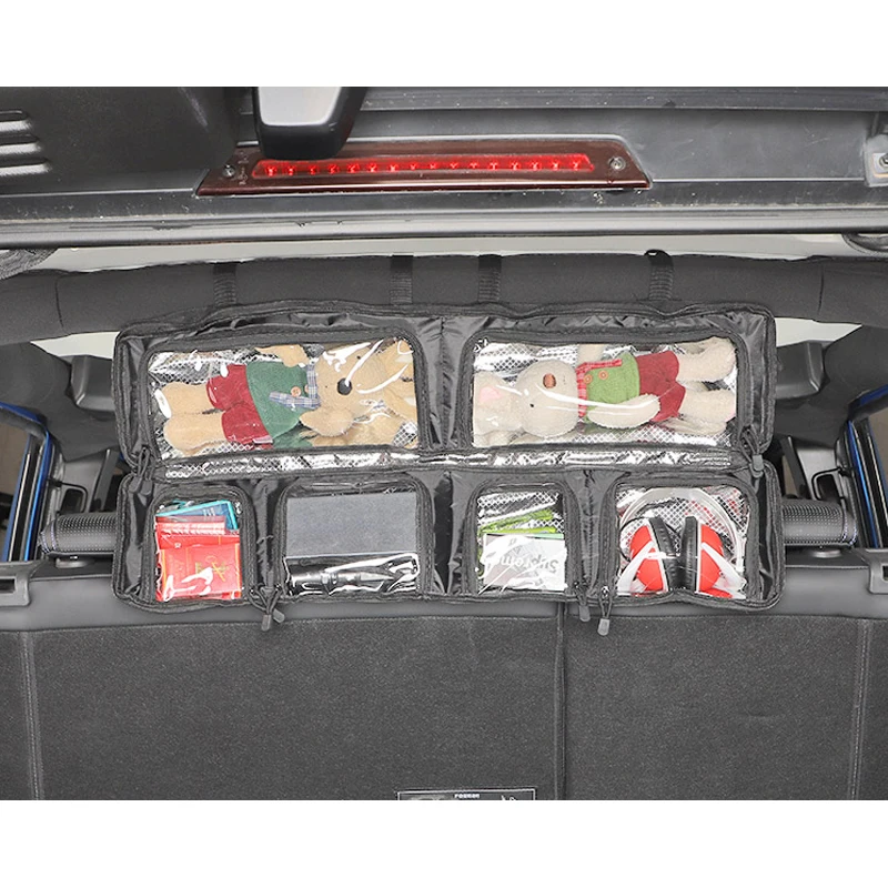 For Baic BJ40 Ickx K2 2021-2022 Tailbox Top Crossbar Storage Bag Roll Cage Storage Bag Car Accessory Accessories for Vehicles