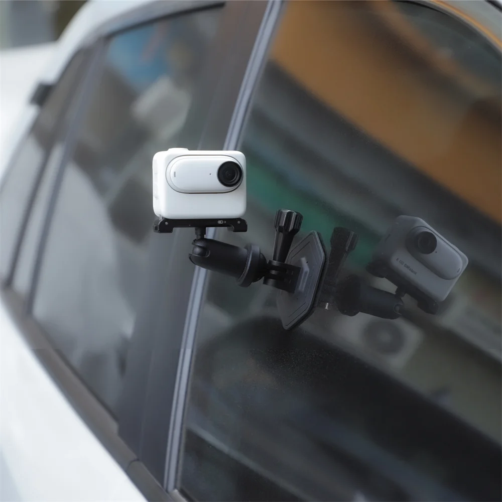 لـ OSMO Action 3/4 حامل تثبيت لاصق قاعدة مرنة سريعة الإصدار في الهواء الطلق لـ Gopro Hero 9/10 Insta360 قاعدة ثابتة