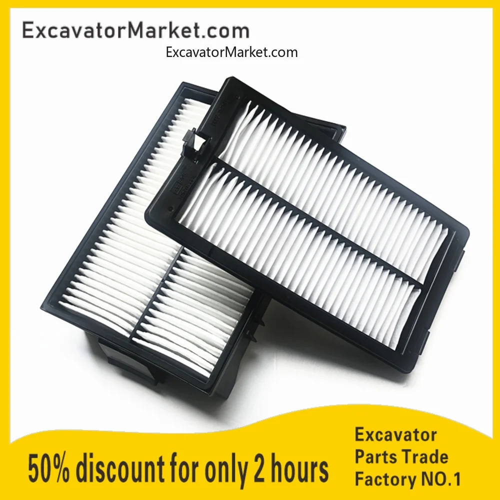 For Hitachi Zx Zax200/210/240/330-3/130-5a Excavation Spray Air Conditioning Filter Element Filter 1 Excavator Accessories