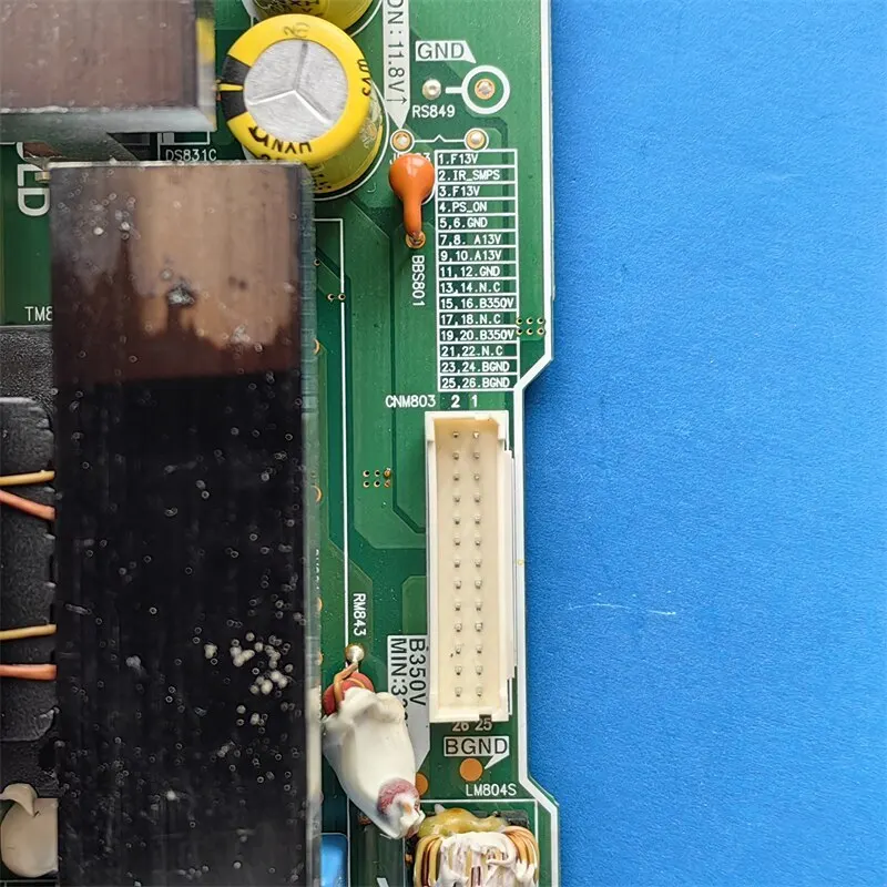 Плата питания для Samsung One Connect Box BN44-00973A TV 82 "QN82Q900RBFXZA QN82Q900RBFXZC QE82Q900RBUXRU QE82Q900RBUXUA