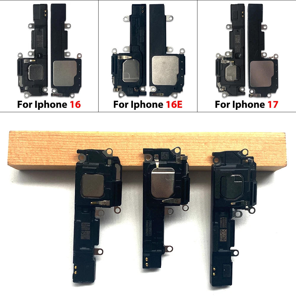 NEW Loudspeaker bottom Loud Speaker Sound Buzzer Ringer Flex Cable For iPhone 16 16e 16 Plus 17 Pro Max 17 Air