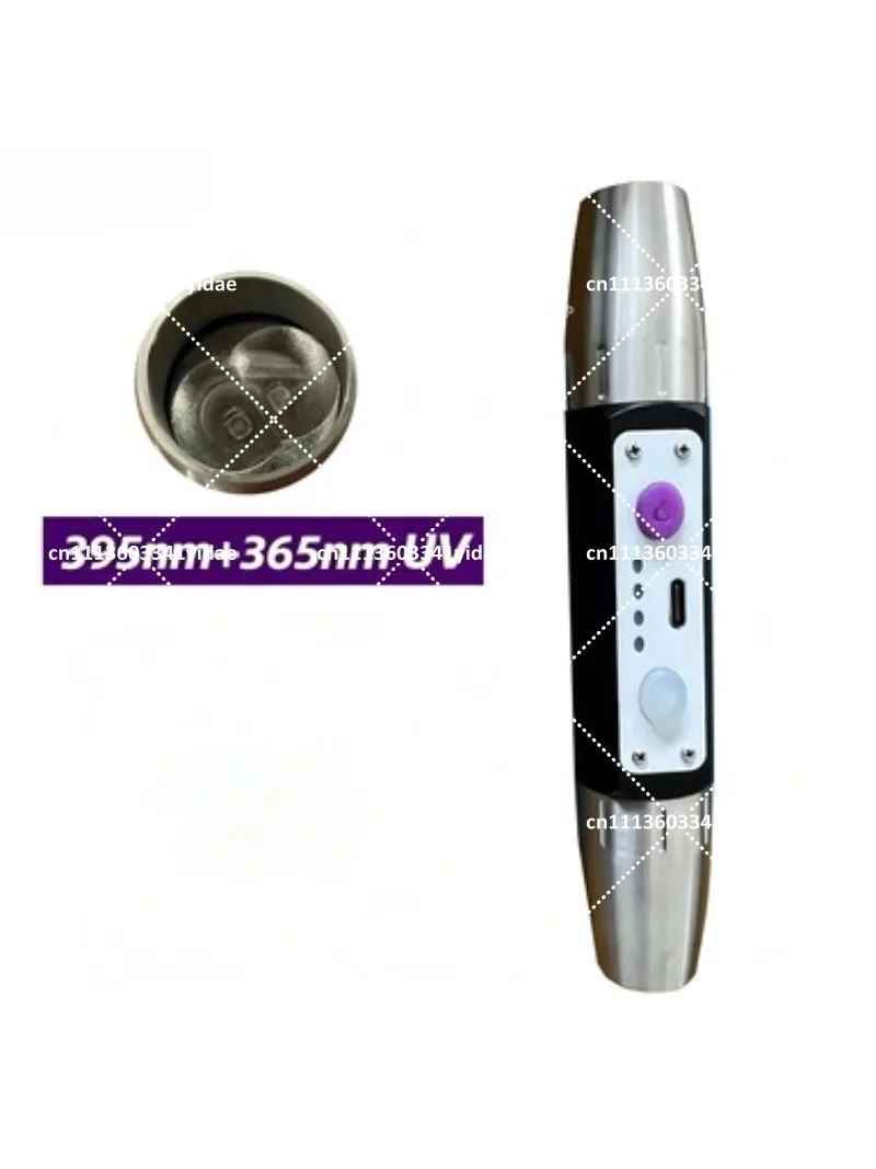 UV Black Light Flashlight 365nm 395nm ZWB3 Lamp Long Short Wave Mineral Detection view 5