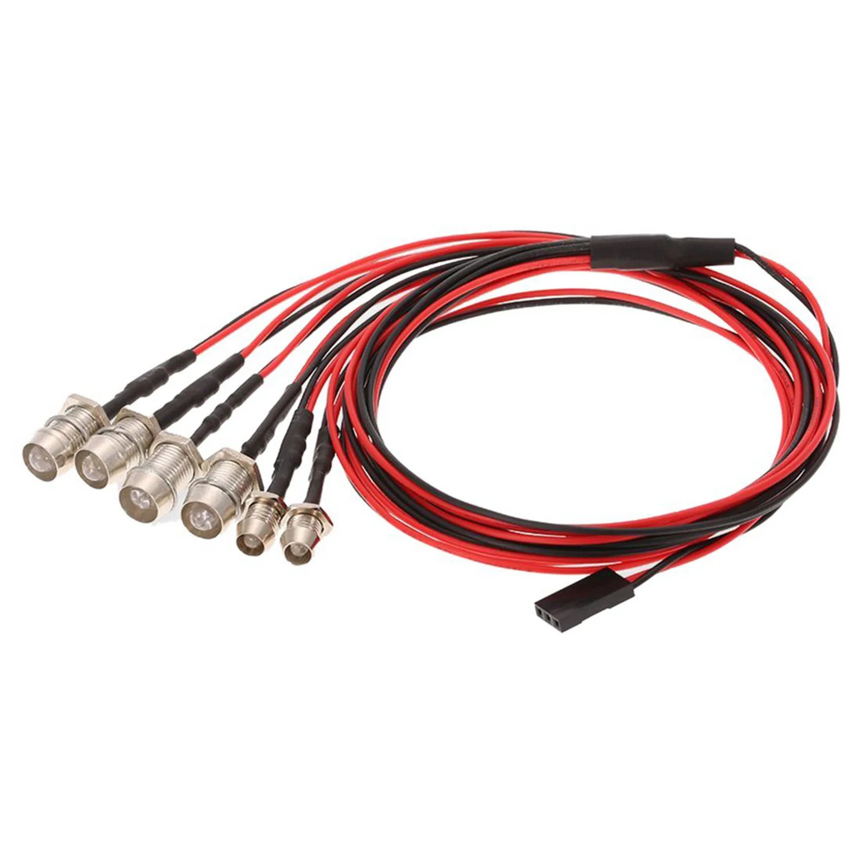 

24 LED Light Kit 8 White 8 Red 8 Blue For 1/10 1/8 Traxxas HSP SCX10 D90 HPI RC Car